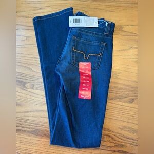 Kimes Ranch Betty17 Women's Straight Leg Jeans - Dark Blue